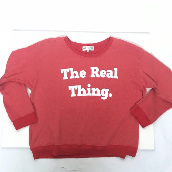 Wildfox Tops - WILDFOX The Real Thing Oversized Sweatshirt - M